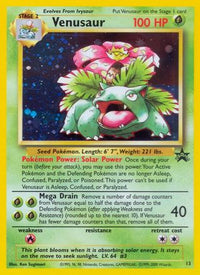 Venusaur 013  - Holofoil WoTC Promo - Promo