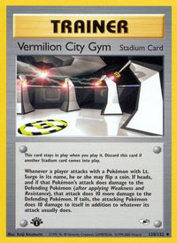 Vermilion City Gym (120/132) [Gym Heroes] 1st Edition - Uncommon