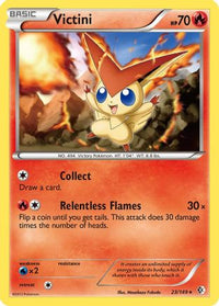 Victini  Boundaries Crossed - Rare