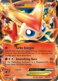 Victini EX 024  - Holofoil Legendary Treasures - Ultra Rare