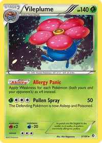 Vileplume  - Holofoil Boundaries Crossed - Holo Rare