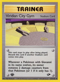 Viridian City Gym 123  - Unlimited Gym Challenge - Uncommon