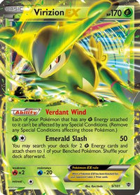 Virizion EX  - Holofoil Plasma Blast - Ultra Rare