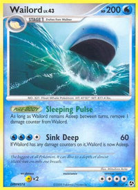 Wailord  Great Encounters - Rare