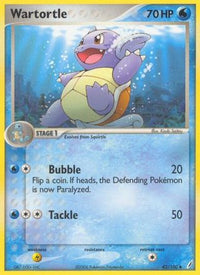 Wartortle - 042/100/100  Crystal Guardians - Uncommon