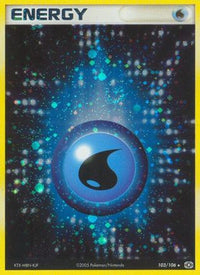 Water Energy 103  - Holofoil Emerald - Holo Rare