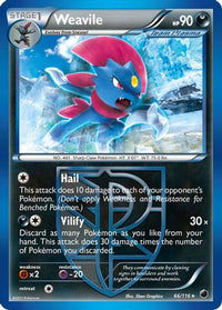 Weavile (Team Plasma)  Plasma Freeze - Rare