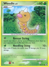 Weedle  Rising Rivals - Common