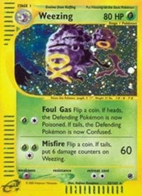 Weezing (32)  Expedition - Holo Rare