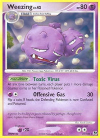 Weezing  Great Encounters - Rare