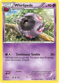 Whirlipede  XY Base Set - Uncommon