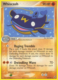 Whiscash  Deoxys - Rare