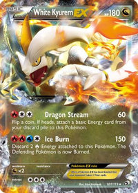 White Kyurem EX  - Holofoil Legendary Treasures - Ultra Rare