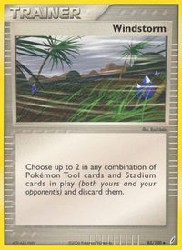 Windstorm 085  - Reverse Holofoil Crystal Guardians - Uncommon