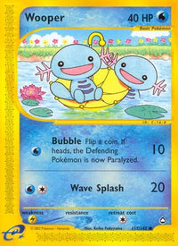 Wooper (117)  Aquapolis - Common