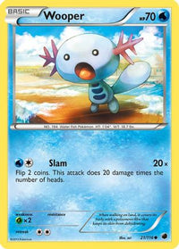 Wooper 021  Plasma Freeze - Common