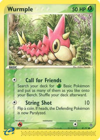 Wurmple 081/97  Dragon - Common