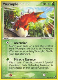 Wurmple  Deoxys - Common
