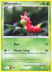Wurmple 103  Platinum - Common