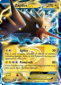 Zapdos EX (Team Plasma) 048  - Holofoil Plasma Storm - Ultra Rare