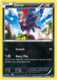 Zorua  XY Base Set - Common
