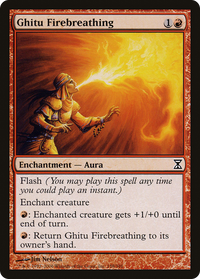 Ghitu Firebreathing [Time Spiral]