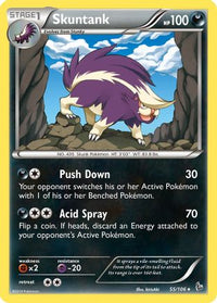 Skuntank 055  XY  Flashfire - Rare