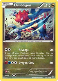 Druddigon 070/106  XY  Flashfire - Holo Rare