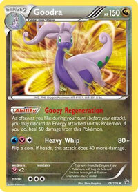 Goodra 074/106  - Holofoil XY  Flashfire - Holo Rare