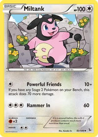 Miltank 083  XY  Flashfire - Uncommon