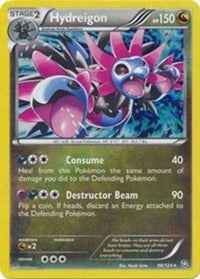 Hydreigon - 98/124 (Cracked Ice Holo)/124  - Holofoil Deck Exclusives - Holo Rare