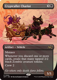 Cryptcaller Chariot -  (Borderless) (DFT-306) - Aetherdrift