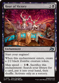 Hour of Victory - : (enchantment) (DFT-091) - Aetherdrift