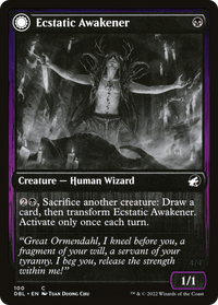 Ecstatic Awakener // Awoken Demon [Innistrad: Double Feature]