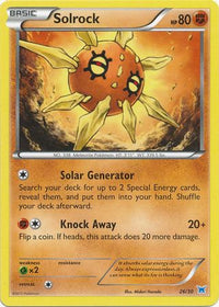 Solrock (#26)  XY Trainer Kit Latias & Latios - Common