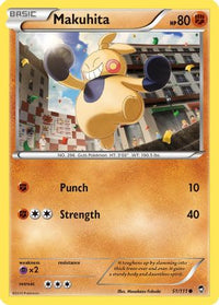 Makuhita 051  XY  Furious Fists - Common