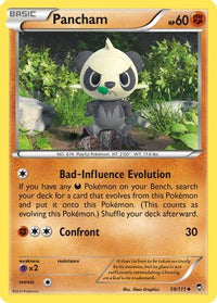 Pancham (59) (59) 059/111  XY  Furious Fists - Uncommon