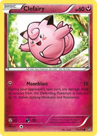 Clefairy (70) (70) 070  XY  Furious Fists - Common