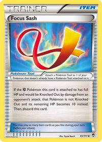 Focus Sash 091  XY  Furious Fists - Uncommon