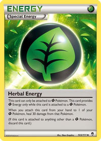 Herbal Energy 103  XY  Furious Fists - Uncommon