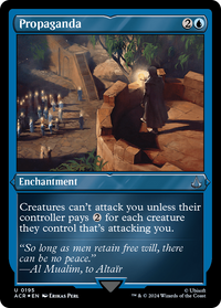 Propaganda -  Etched Foil (ACR-195) - Assassin's Creed