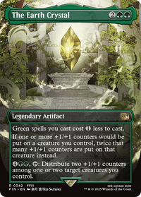 The Earth Crystal -  (Borderless) Foil (FIN-342) - FINAL FANTASY