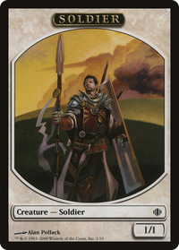 Soldier Token [Shards of Alara Tokens]