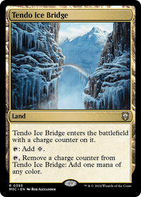 Tendo Ice Bridge -  Foil (M3C-393) - Modern Horizons 3 Commander