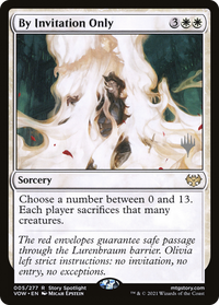 By Invitation Only (Promo Pack) [Innistrad: Crimson Vow Promos]