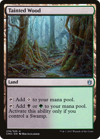 Tainted Wood [Commander Anthology]