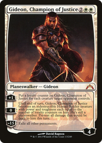 Gideon, Champion of Justice [Gatecrash]