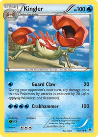 Kingler  XY  Phantom Forces - Uncommon