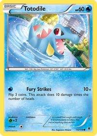 Totodile 015  XY  Phantom Forces - Common