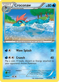 Croconaw/119  XY  Phantom Forces - Uncommon